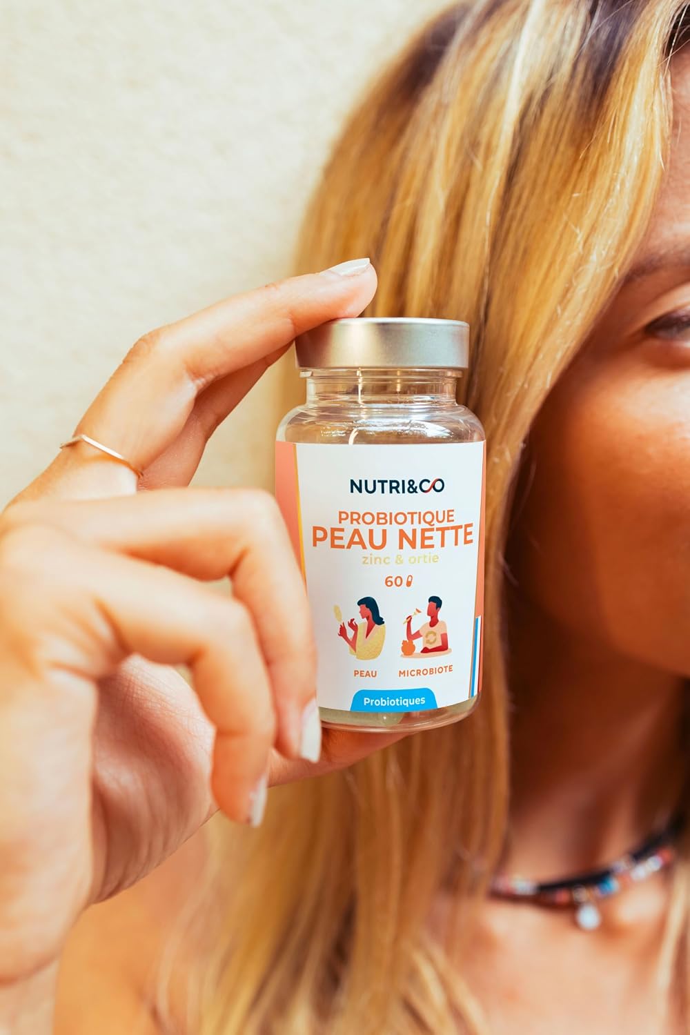 NUTRI&CO Probiotique Peau Nette - Imperfections & Sébum - 60 Gélules