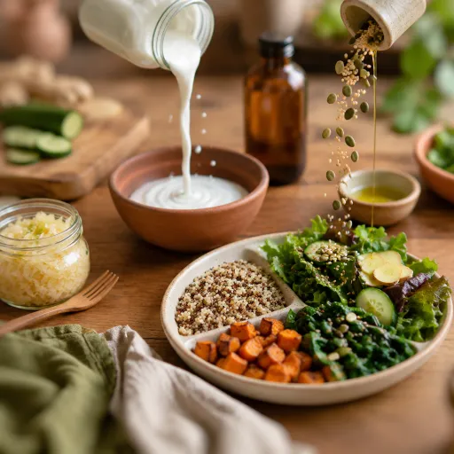 Aliment anti ballonnement : comment apaiser son ventre grâce aux probiotiques et à une assiette mieux pensée