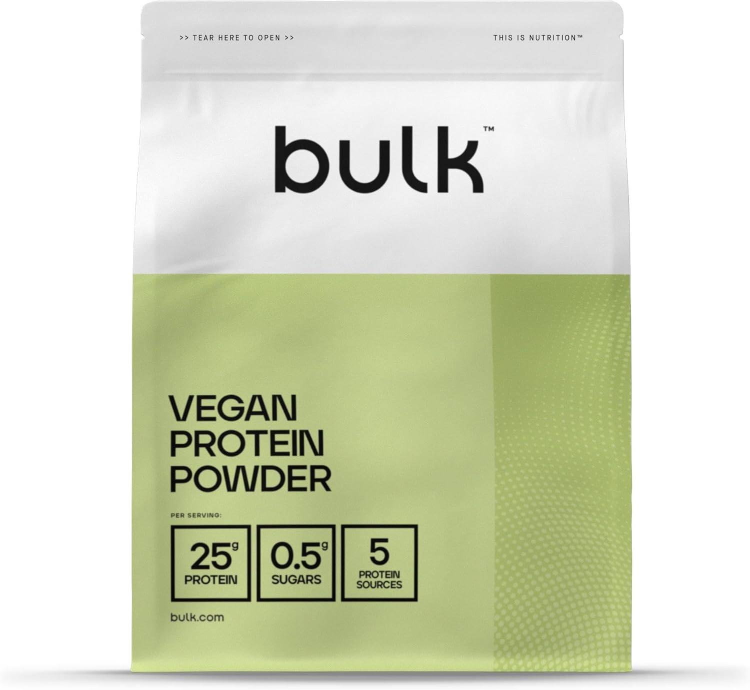 Vegan Protein Powder, Shake protéiné végétal, White Chocolate Coconut, 500 g, New & Improved Formula