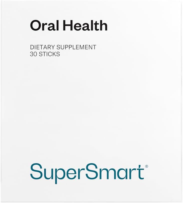 Oral Health - Probiotique et Prébiotique - Combat la Mauvaise Haleine - Lutte contre l’Inflammation Orale et Caries - 4 Milliards de Micro-Organismes par Stick - Fructo-Oligosaccharides - Supersmart