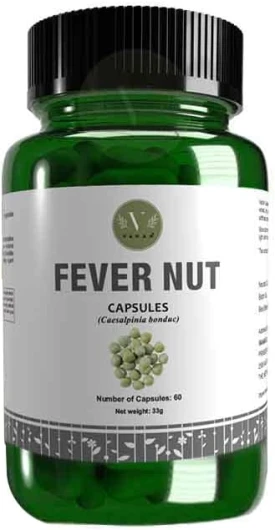 Bonduc Nut (60 capsules) - Gélules végétaliennes idéales pour le bien-être des femmes, le confort gastro intestinal, le soulagement des inflammation & des douleurs - Compléments alimentaires