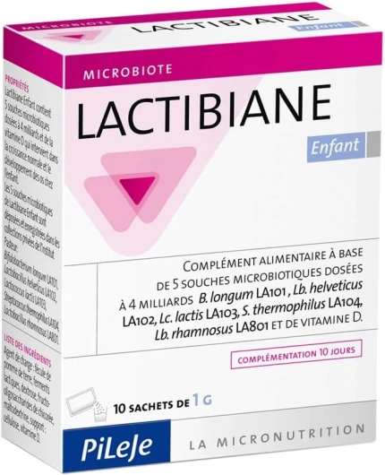 Lactibiane Enfant 1G 10 Sobres Pileje