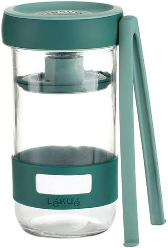 Set 2 Boîtes préparation aliments fermentés, verre, 700 milliliters