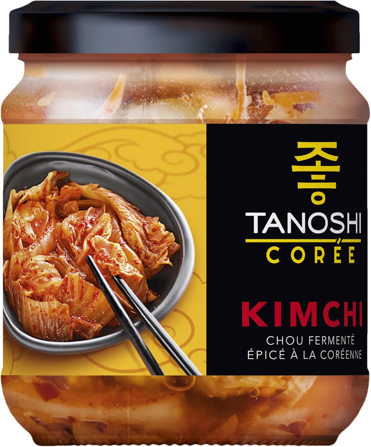 Kimchi - Chou Fermenté épicé -Sans Glutamate Ajouté - Accompagnement Pour Une Touche Coréenne - le pot de 330g