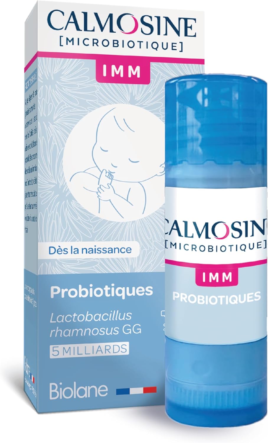 Microbiotique IMM - Complément Alimentaire Bébé - Soutient les défenses naturelles - Flacon Compte-Gouttes - 9 ml - Fabriqué en France