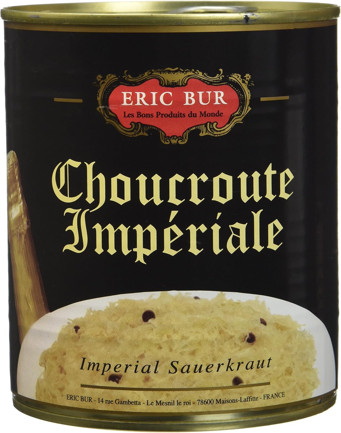 ERIC BUR Choucroute Impériale 810 g - Lot de 4