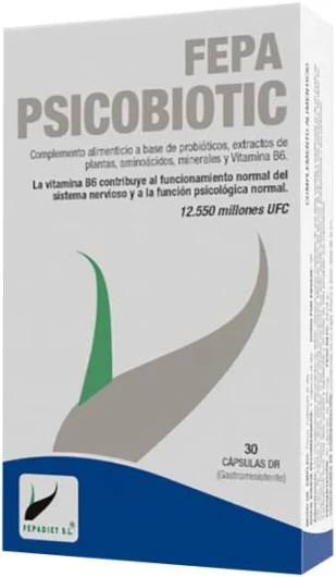 Fepa-psychobiotique 30 capsules de 968mg