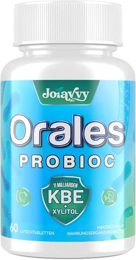 Pastilles Probiotiques Pour La Flore Buccale - 11 Milliards D'UFC, BLIS K12 Et M18, Saveur Menthe Naturelle, Sans Sucre - 7 En 1 (60 Unité (Lot de 1))