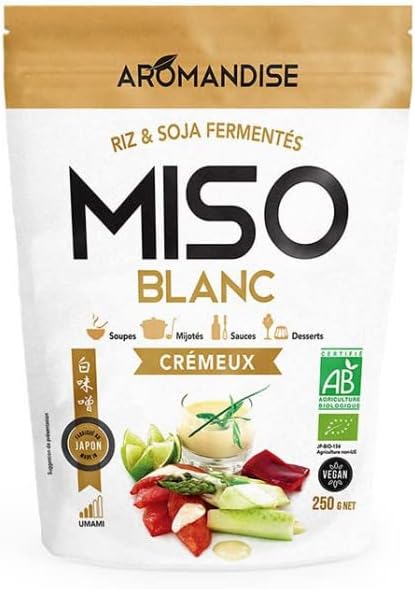 Aromandise - Miso blanc crémeux bio 250g