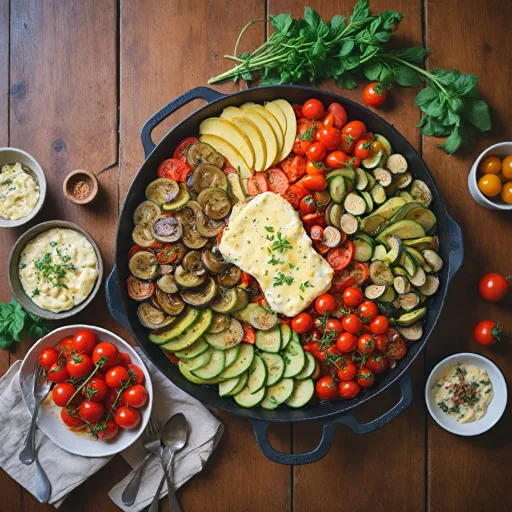 Une raclette végétarienne pour tous les goûts