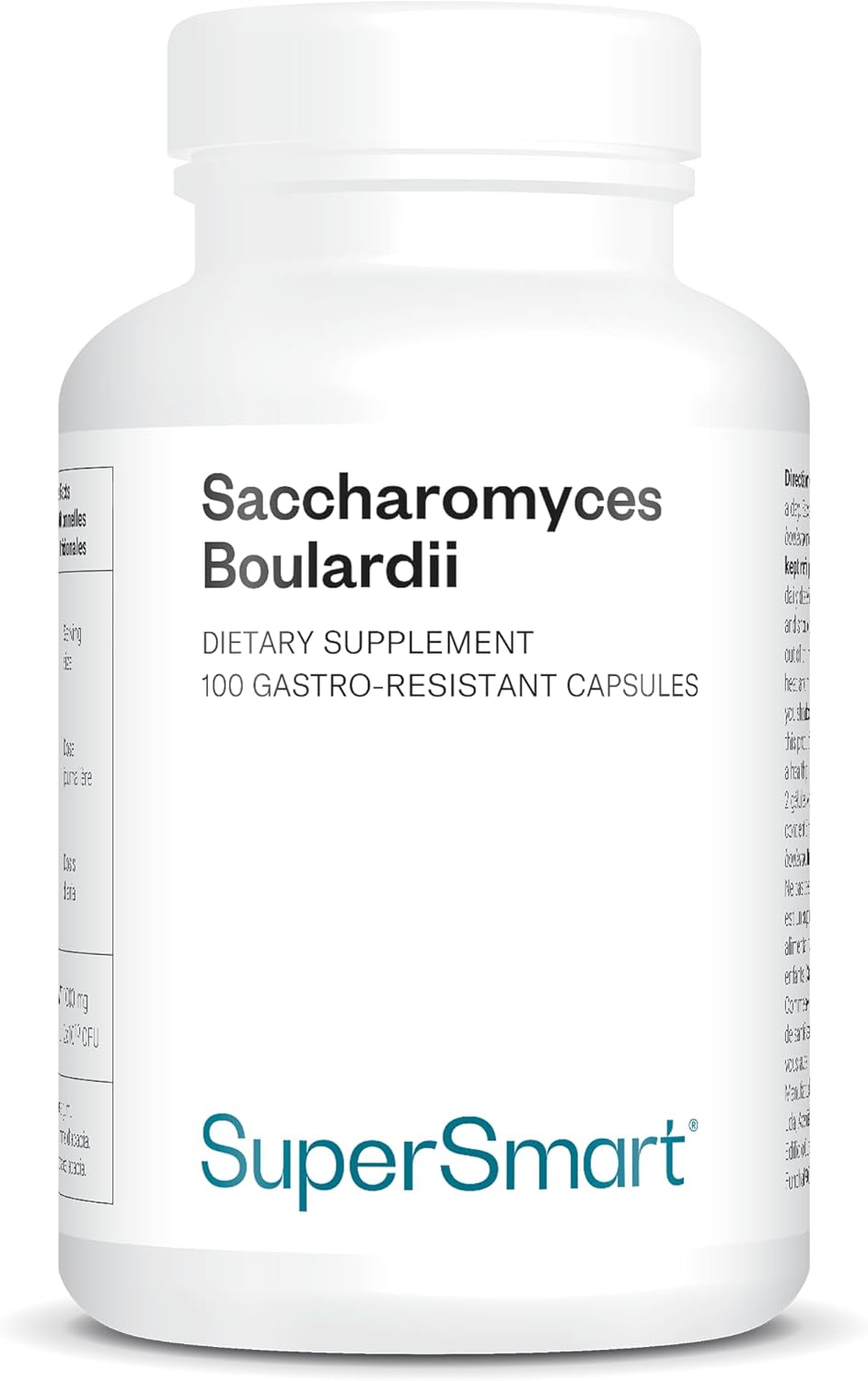 Saccharomyces Boulardii - Contribue à Rééquilibrer la Flore Intestinale et à Réduire les troubles digestifs - 20 Milliards d’UFC - Probiotique - Ultra Levure - Vegan - DrCaps™ - Supersmart