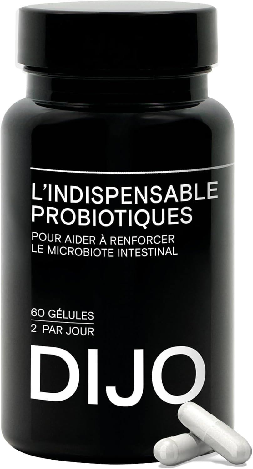 L'indispensable Probiotique - Renforcement de la Flore Intestinale - 8 Souches de Bactéries & 28 Milliards d'UFC - Gélules Gastro-Résistantes - Végan - Fabriqué en France (1 MOIS) 60 Unité (Lot de 1)