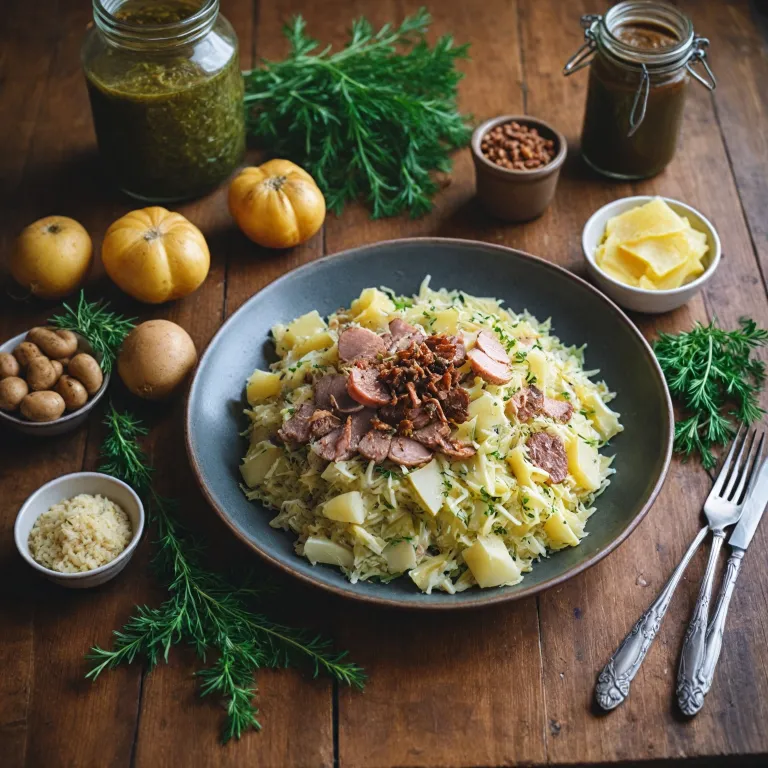 Comment réussir une recette de choucroute traditionnelle et profiter de ses bienfaits probiotiques