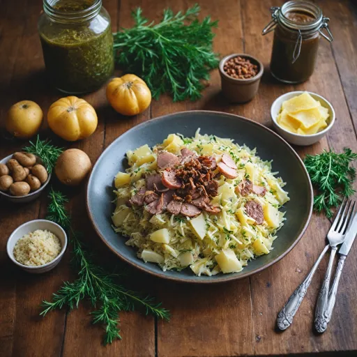 Comment réussir une recette de choucroute traditionnelle et profiter de ses bienfaits probiotiques