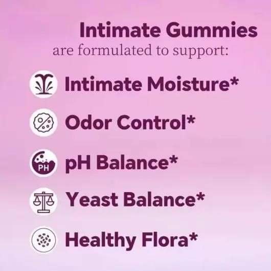 Gummies probiotiques vaginales féminines - Soutient l'humidité intime, le contrôle des odeurs, l'équilibre du pH, l'équilibre des levures, une flore saine - Saveur d'ananas