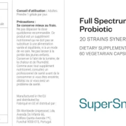 Test Supersmart Full Spectrum Probiotic Formula : des probiotiques costauds, mais pas magiques