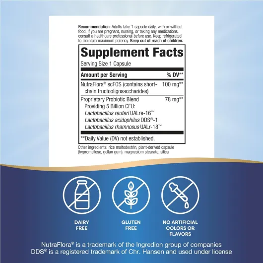 Nature's Way Primadophilus Reuteri, 30 Cap