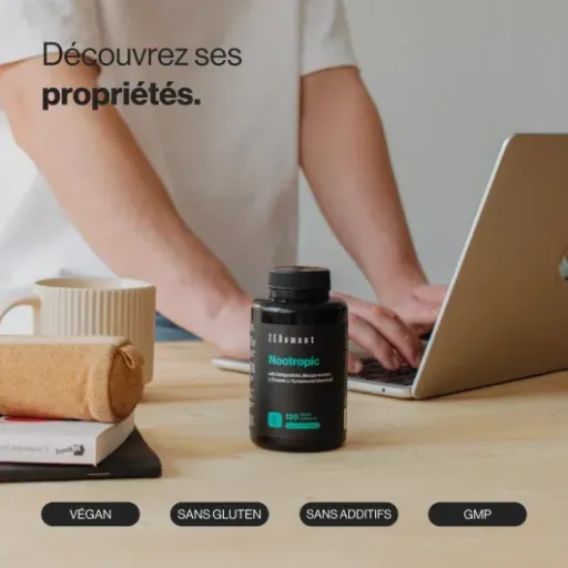 Test Zenement Nootropique : un coup de pouce correct pour la concentration, sans miracle