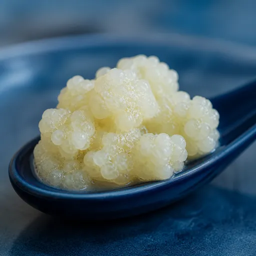 Grains de kéfir : comment ces cultures vivantes transforment une simple boisson en allié probiotique